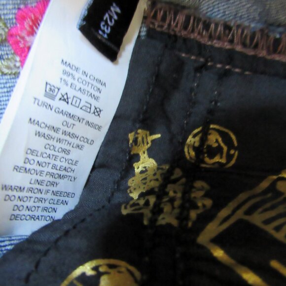 Kate Spade High Rise Cropped Jeans Blue Size 28 - Picture 7 of 8